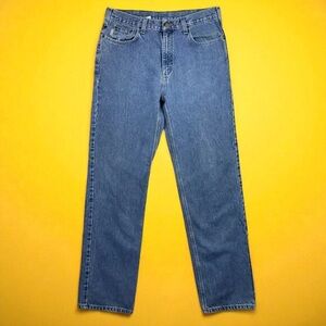 Classic Men's Straight Blue Jeans